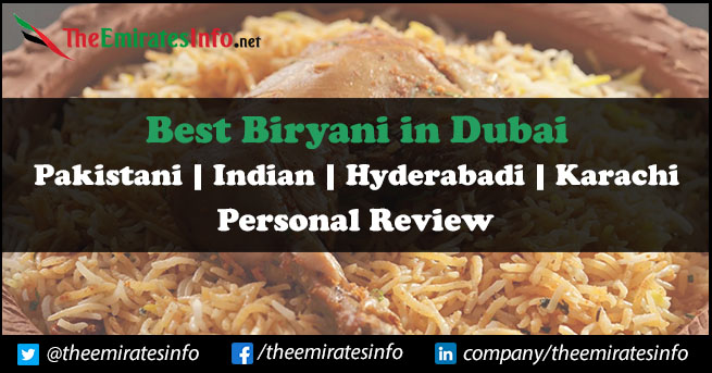Best Biryani in Dubai