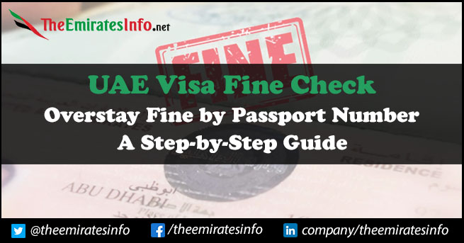 UAE Visa Fine Check