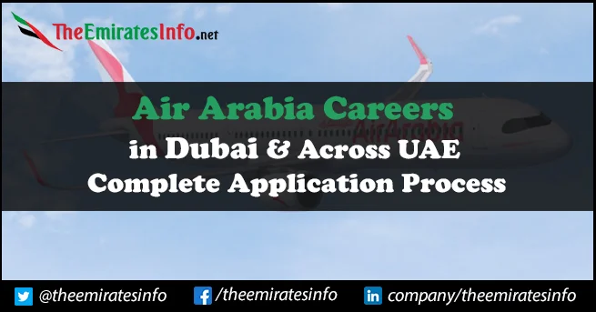 Air Arabia Careers | Opportunities for Freshers At Air Arabia Air Arabia Careers